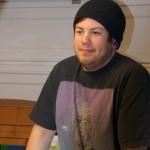Victor, our screen printer.