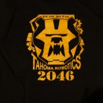 Back view of Bear Metal screen print