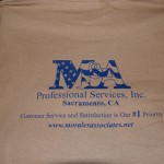 One color back center print