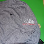 Bulldog sleeve print