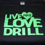 Drill State front print t-shirt