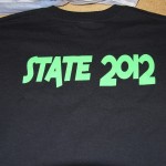 State 2012 Drill team t-shirt