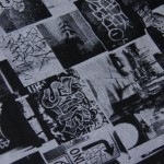 Close up of graffiti tank