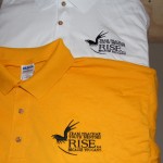 Awesome embroidery work on Youth Mentors polos