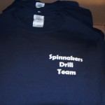 Spinnakers Drill Team screen printed t-shirt
