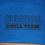 Highline Drill team blue t-shirt