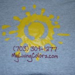 Living Color Paints t-shirts