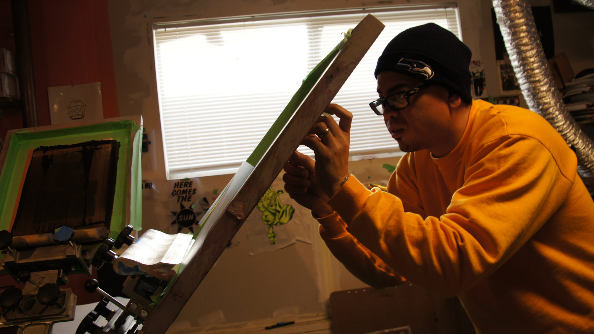 Fine tuning the screen