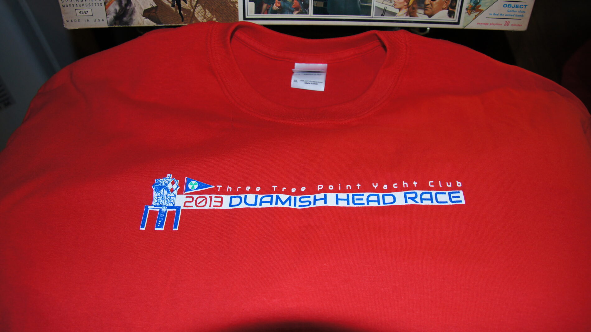 Yacht club tshirt front