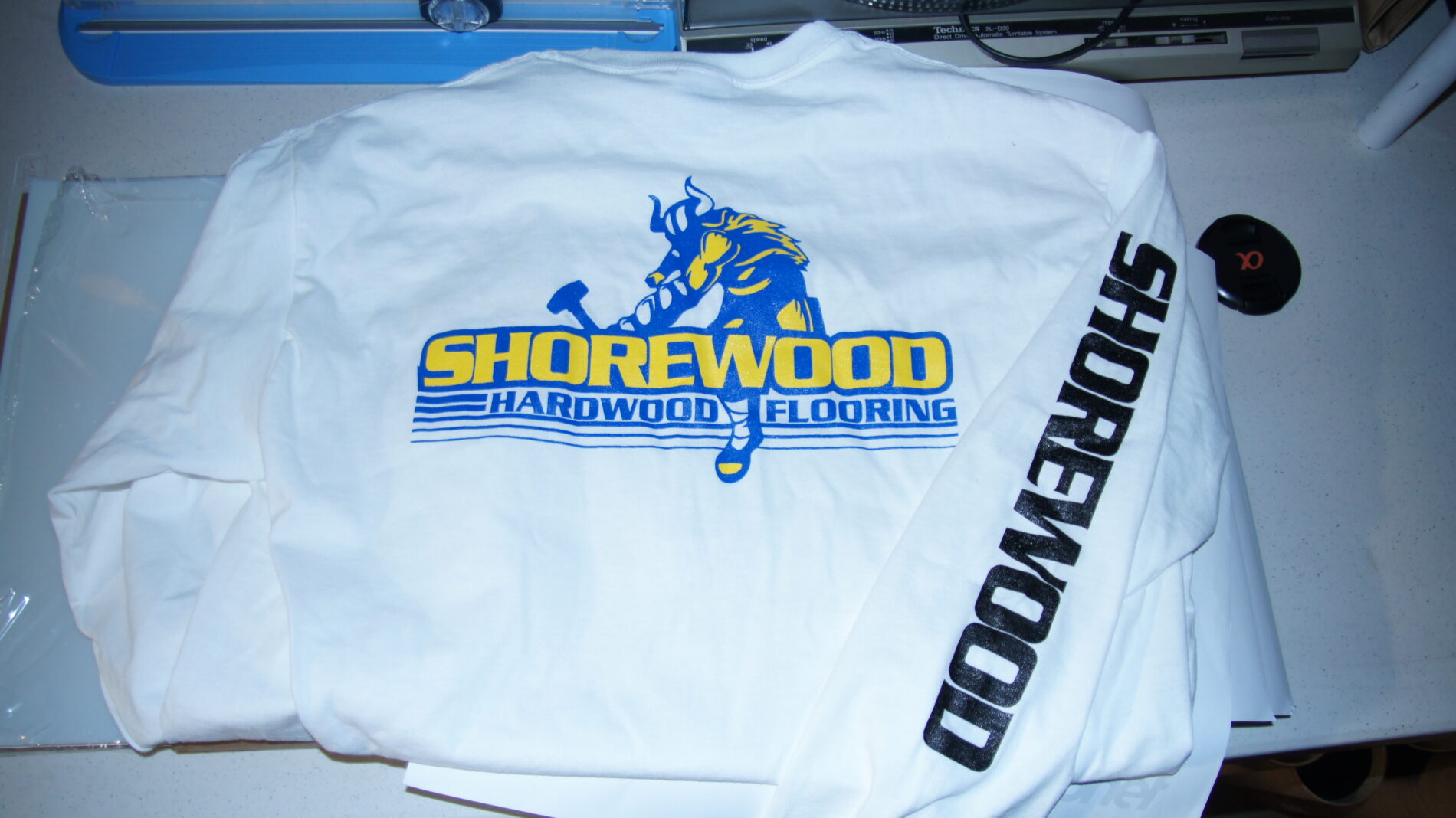 Back of Shorewood t-shirt