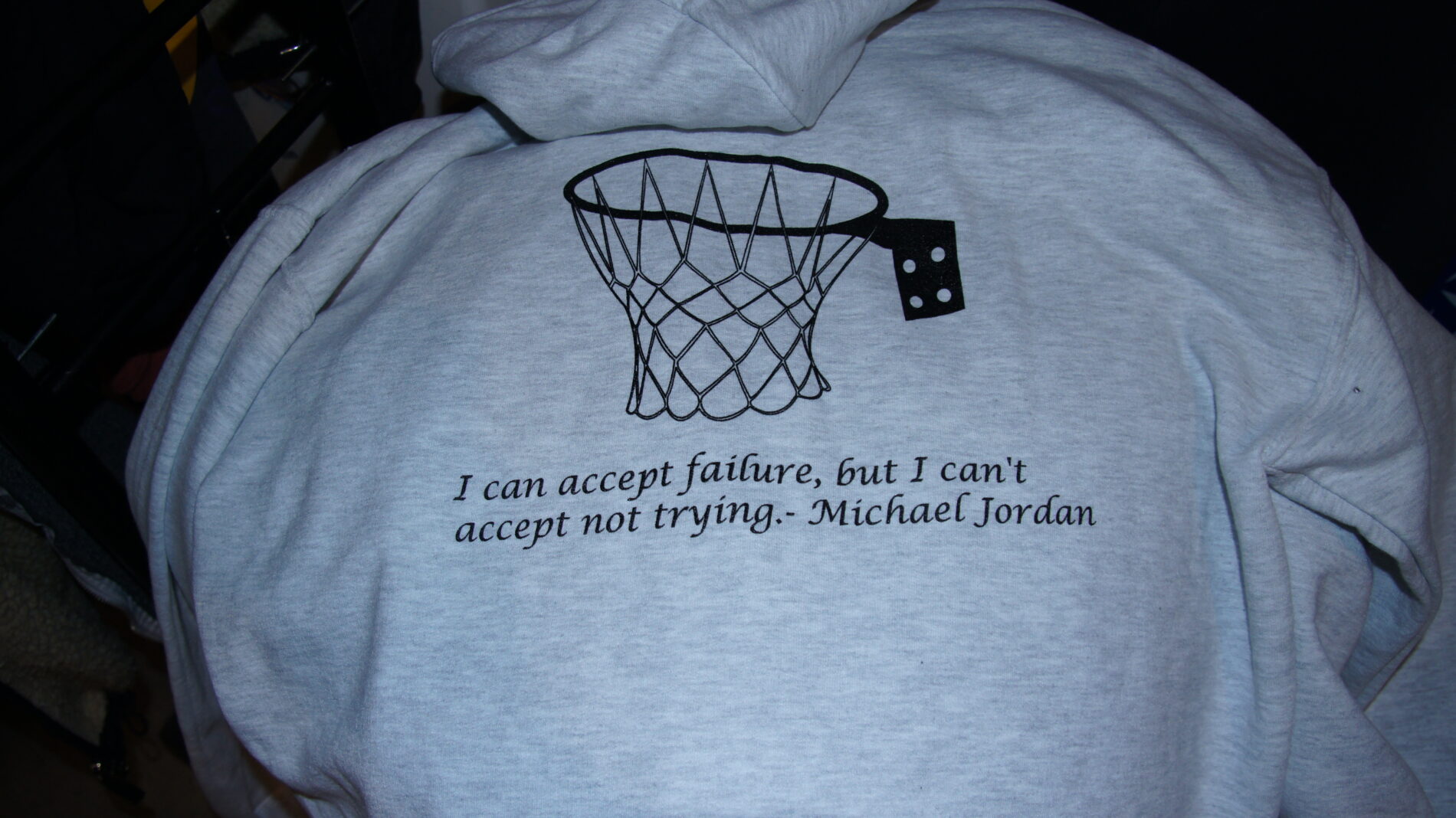 back of highline sweatshirt