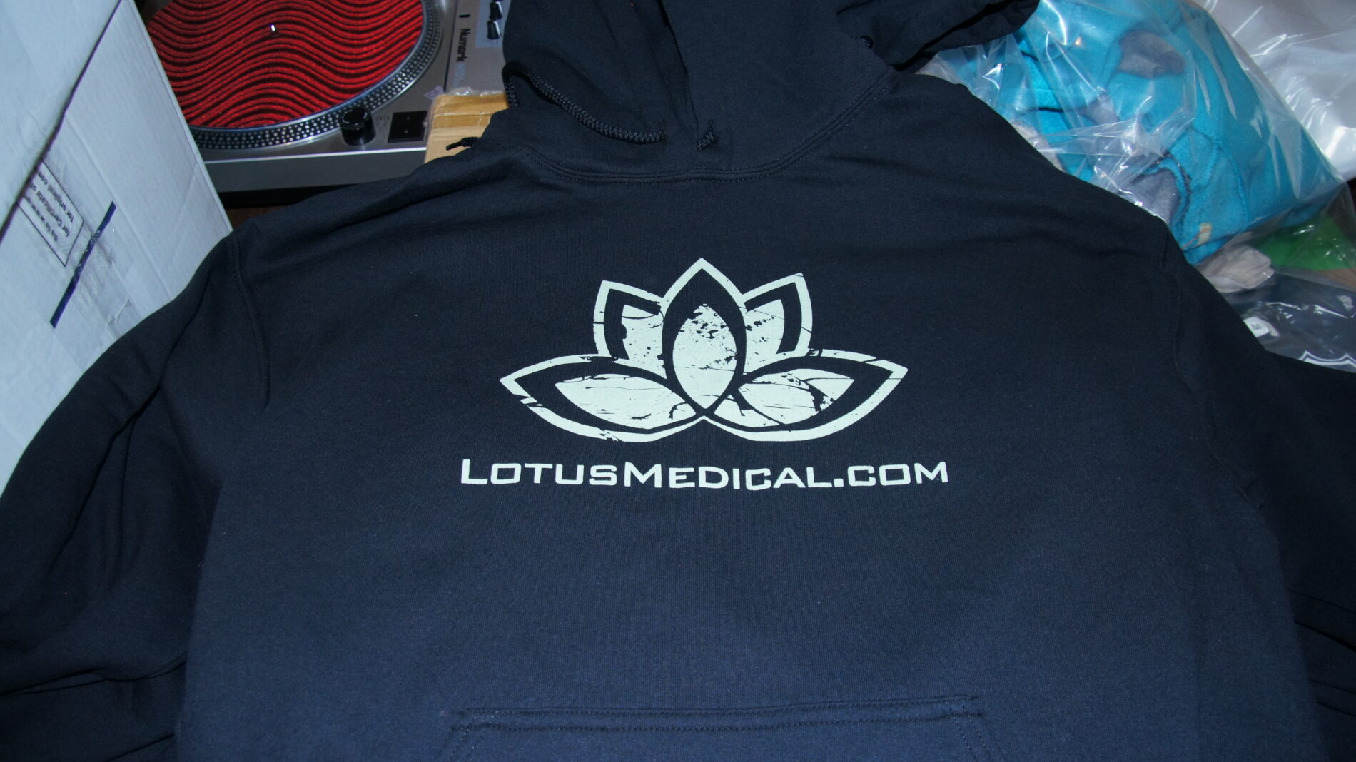 white lotus sweatshirt