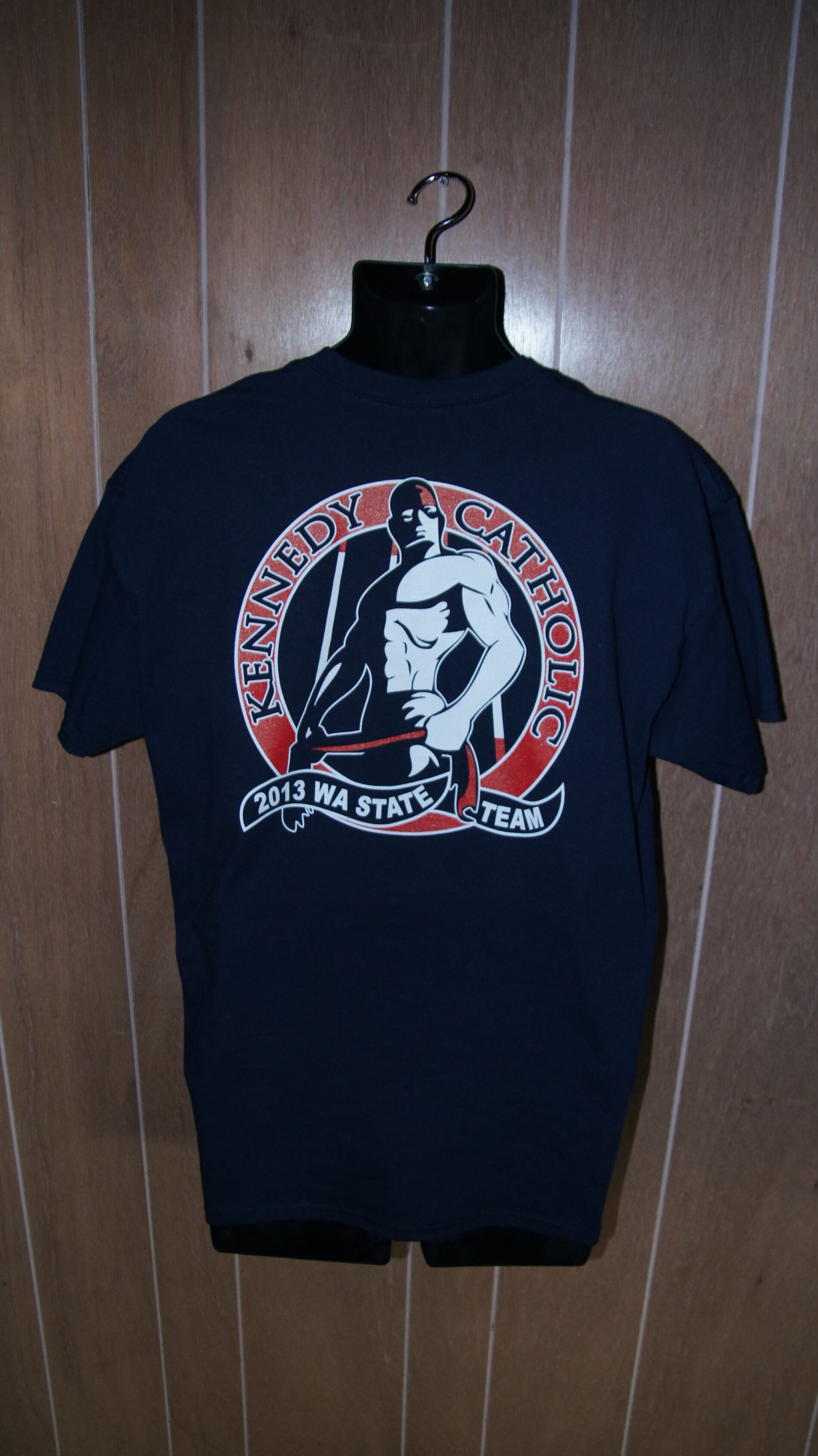 Back of Lancer t-shirt