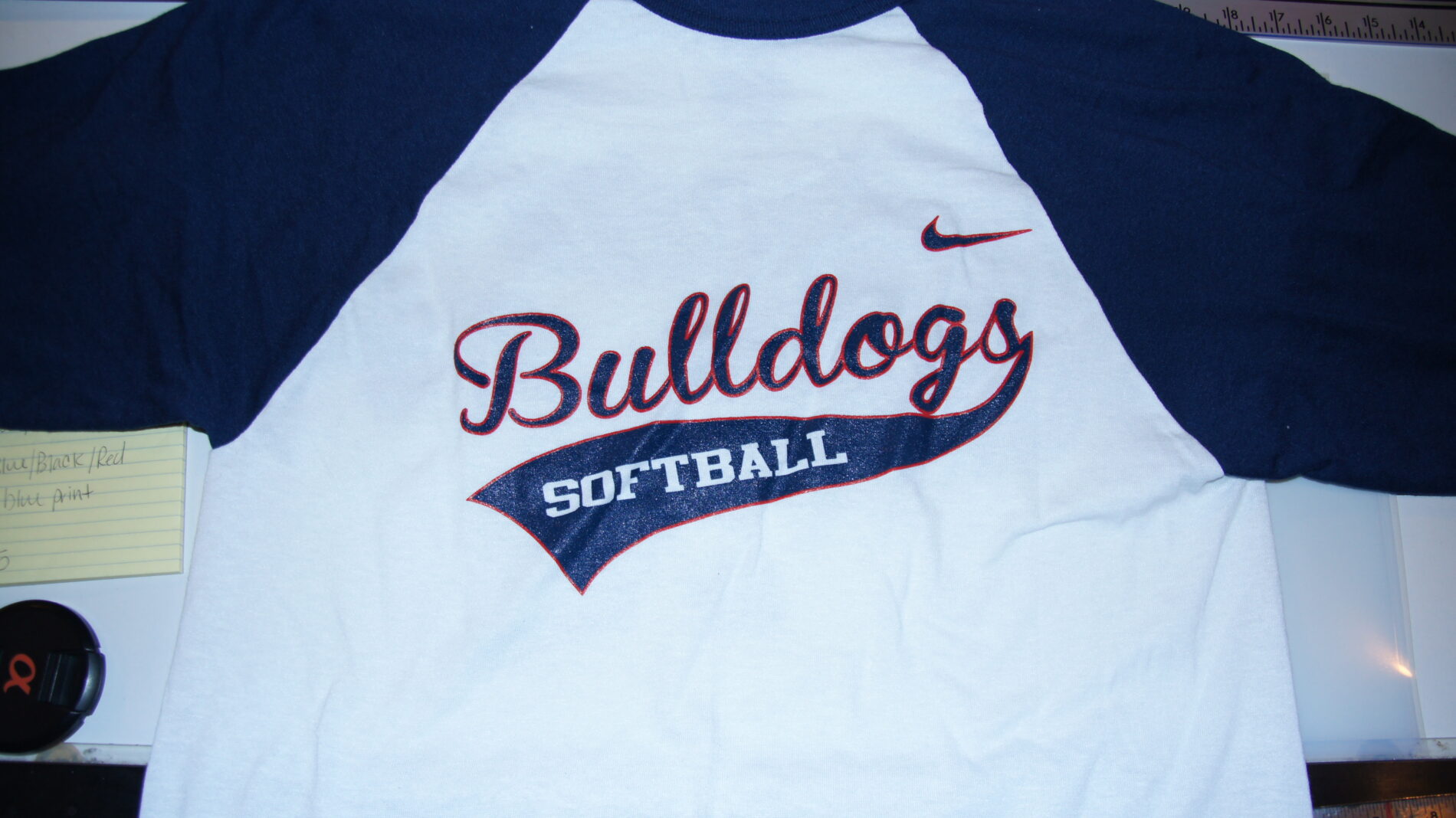 3/4 sleeve bulldogs tee