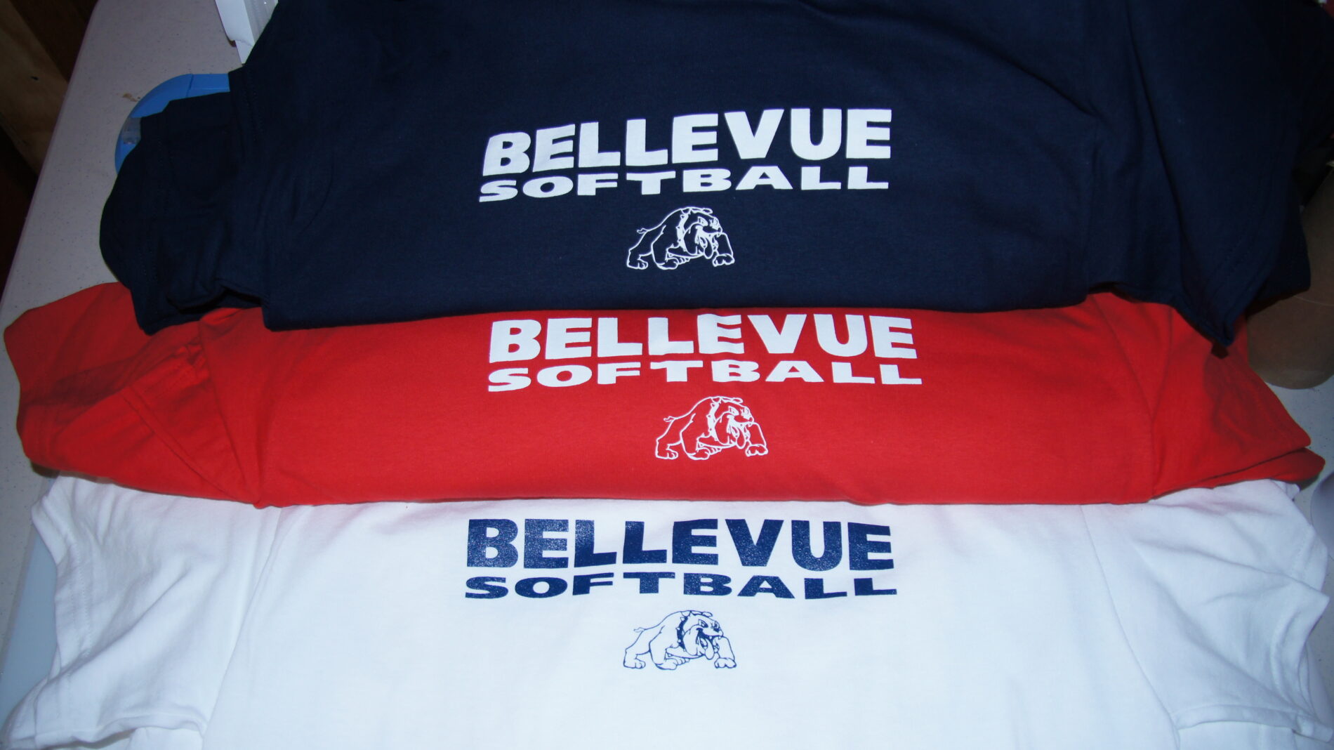 Bulldogs softball tshirts