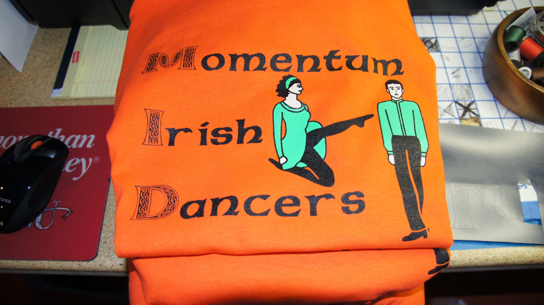 Irish Dance shirt front