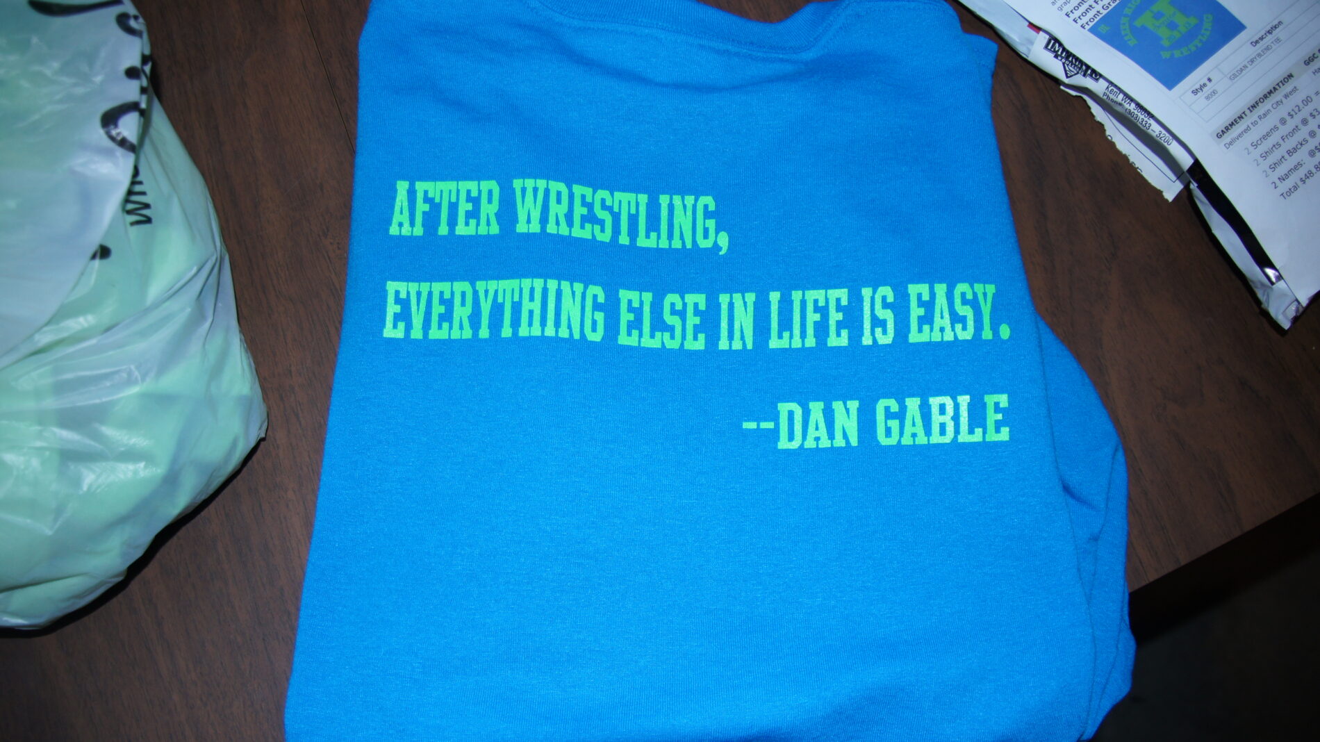 Back of Hazen Wrestling 