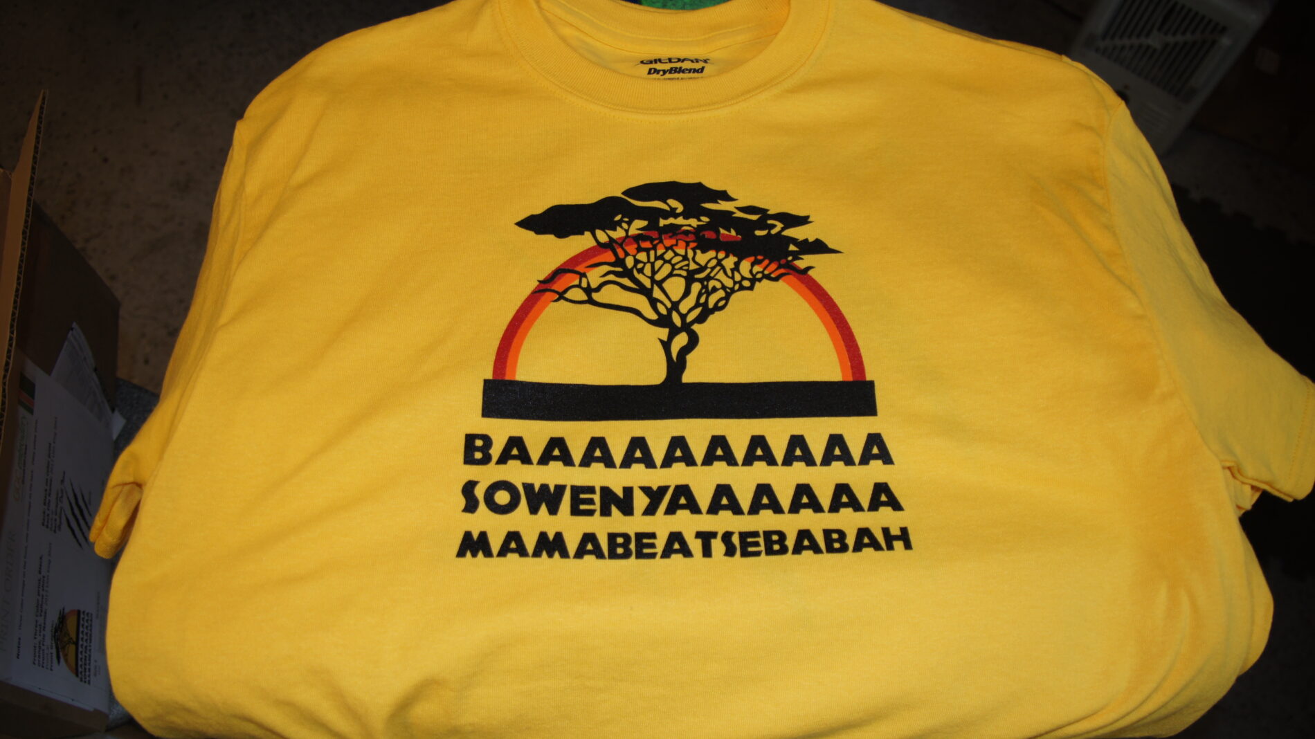 Front of Drill tshirt