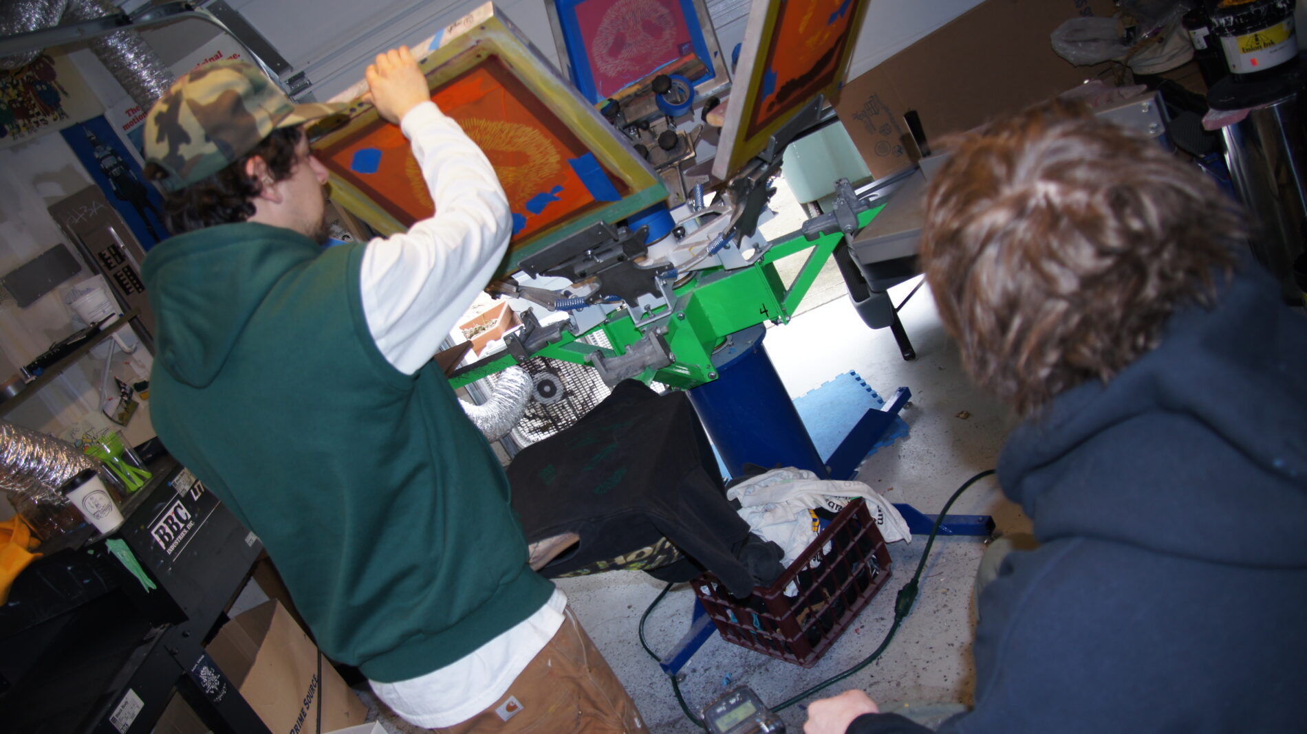 Aligning the screens