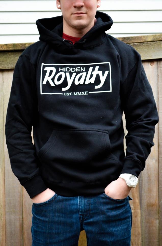 hidden royalty hooded sweatshirt
