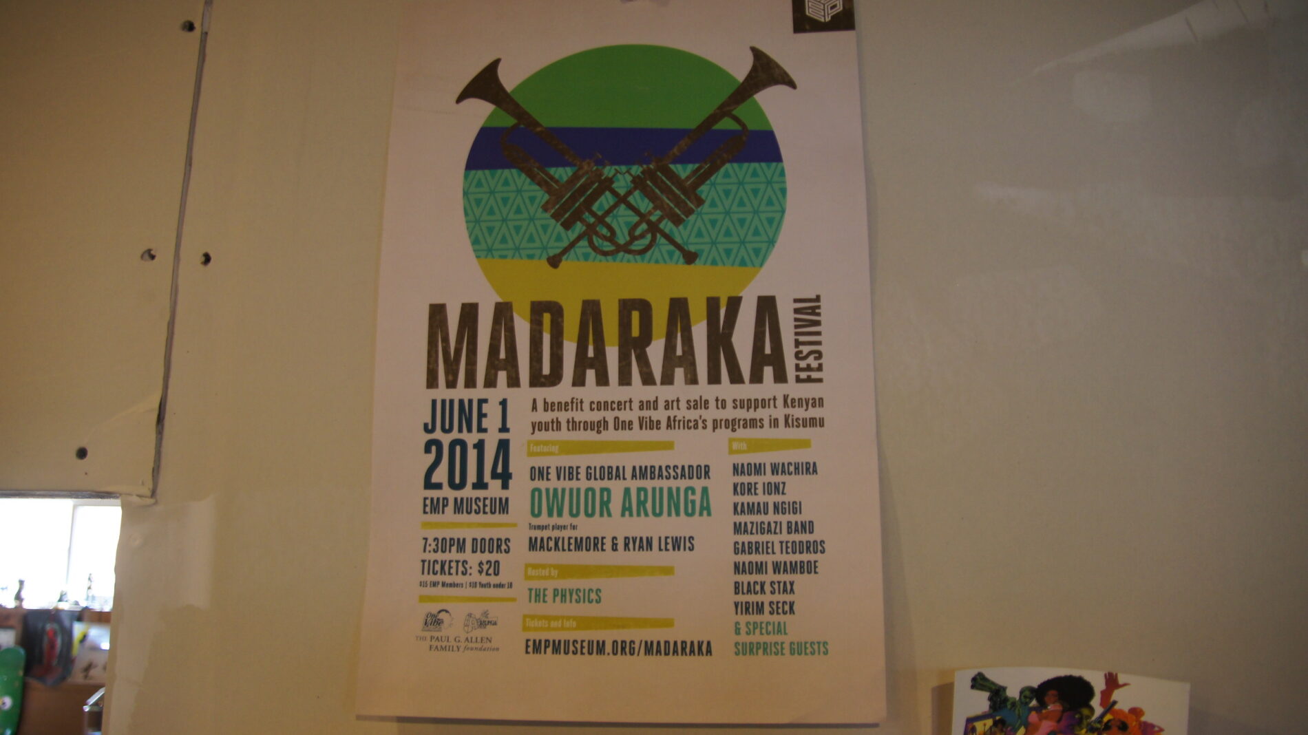 Poster for the event.