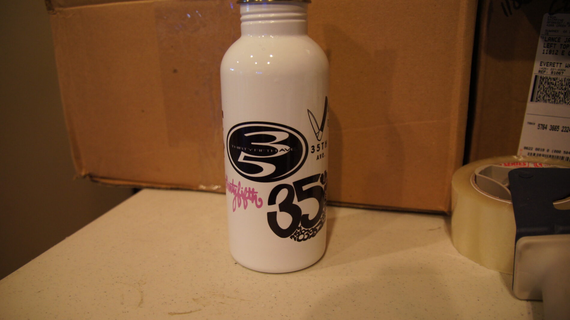 35th Water Bottle 