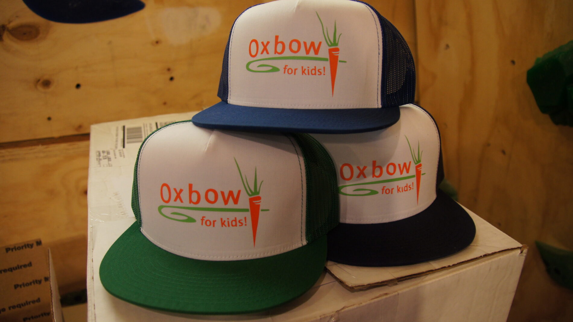 Decorated trucker hats