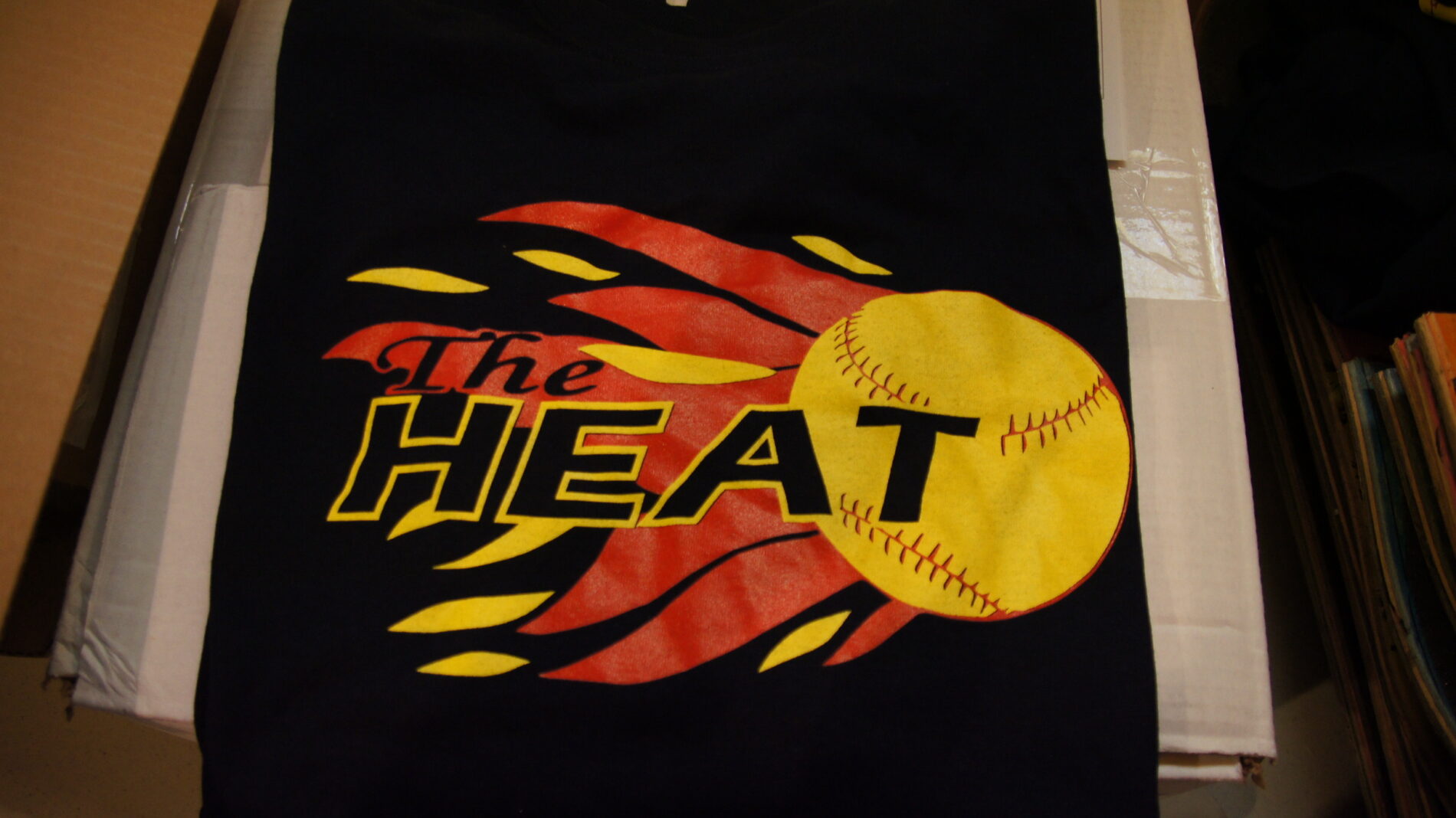 Baseball jerseys for the HEAT!