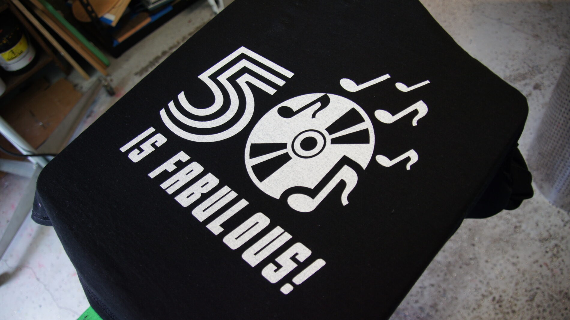 50 is fabulous t-shirt