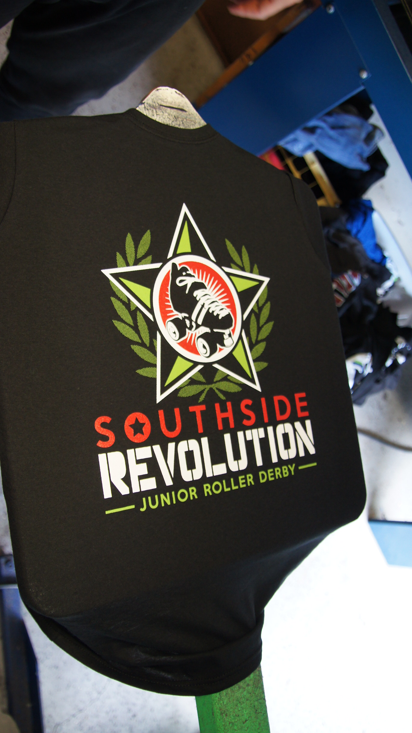 Rollery derby t-shirts