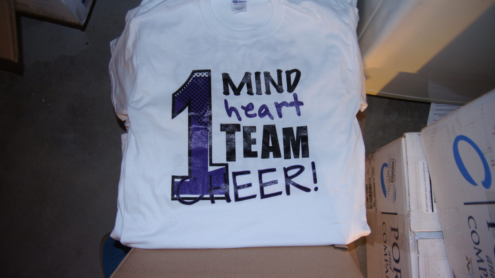Cheer t-shirts