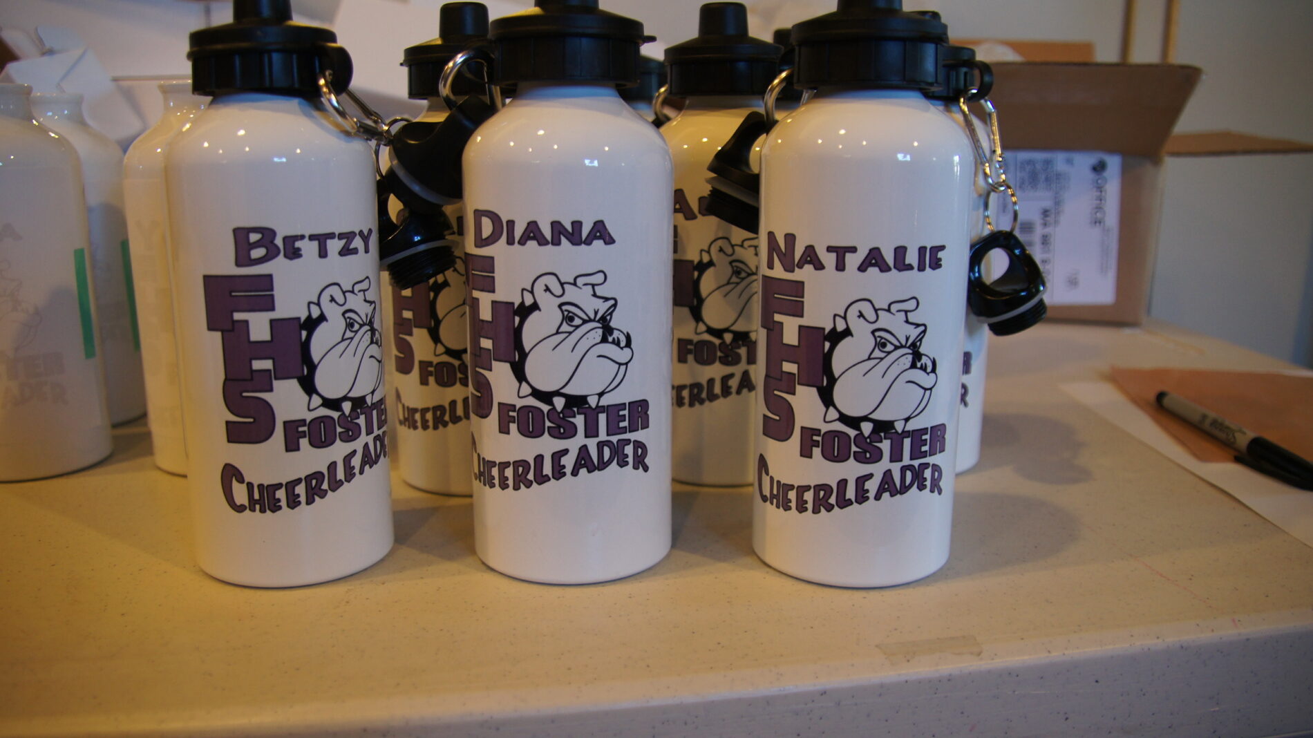Cheer Waterbottles