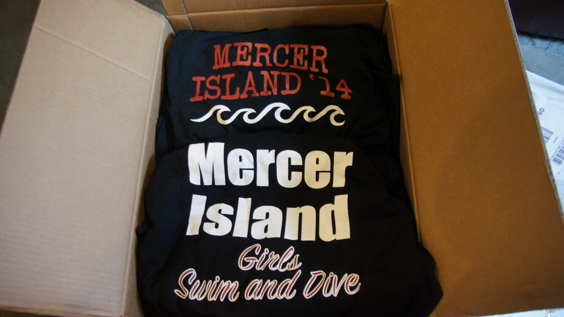 T-shirt with screen printing on it.