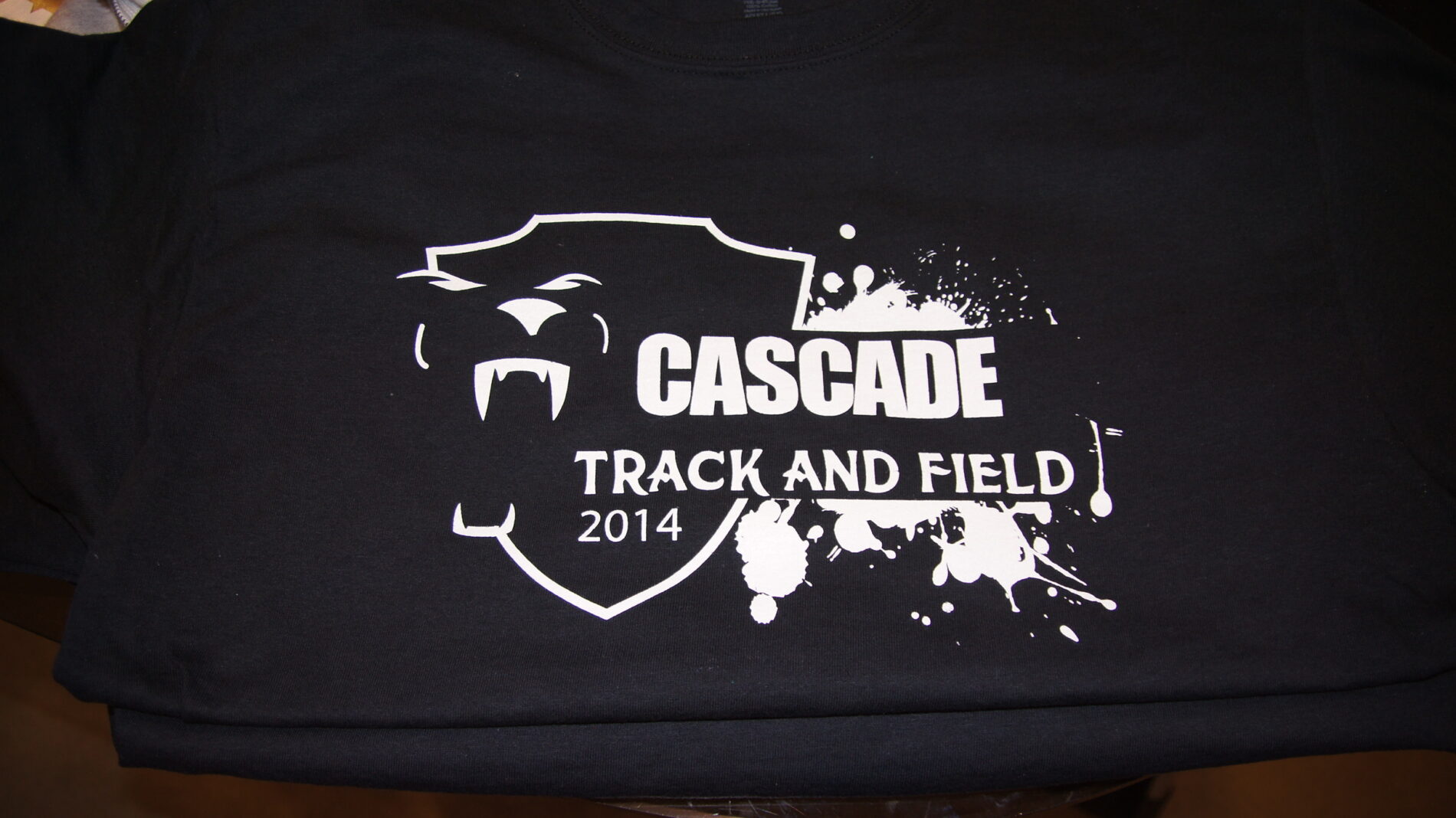 Cascade Middle School track gear.
