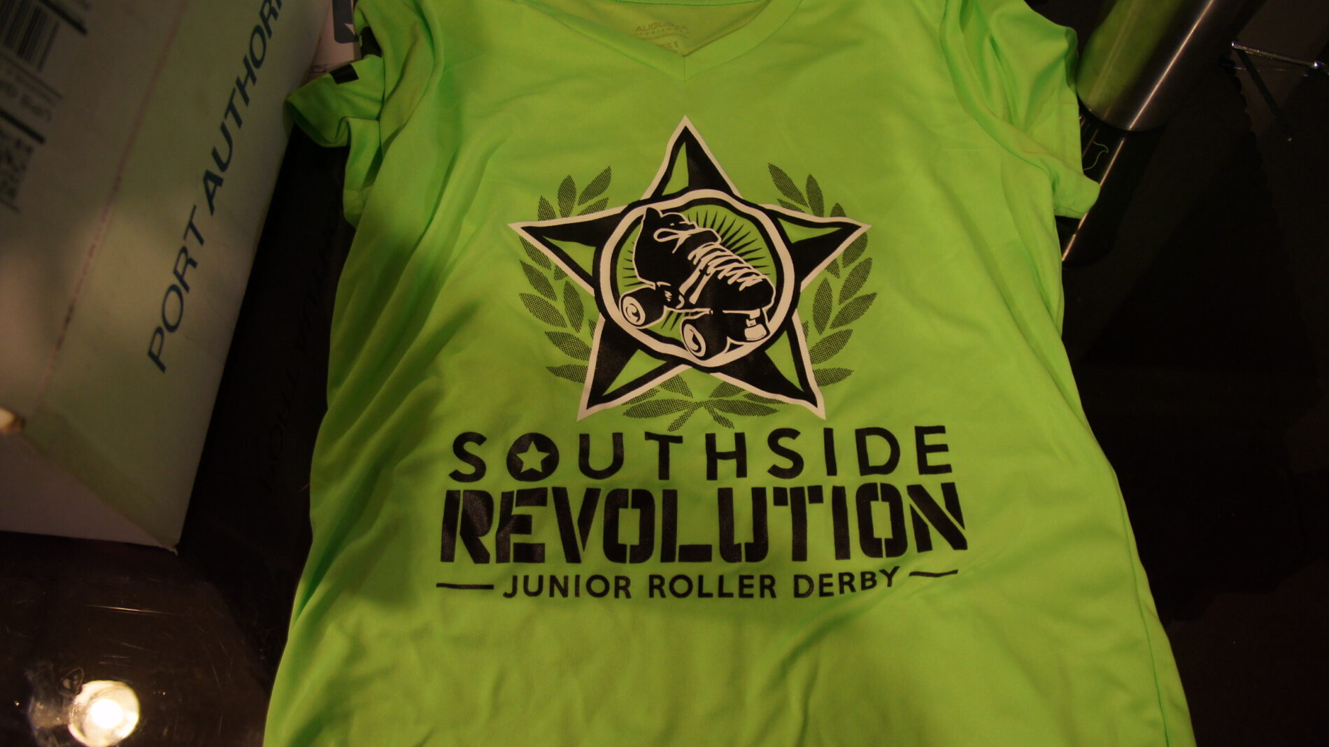 Roller derby jerseys for South Side Revolution. Yee-haw!