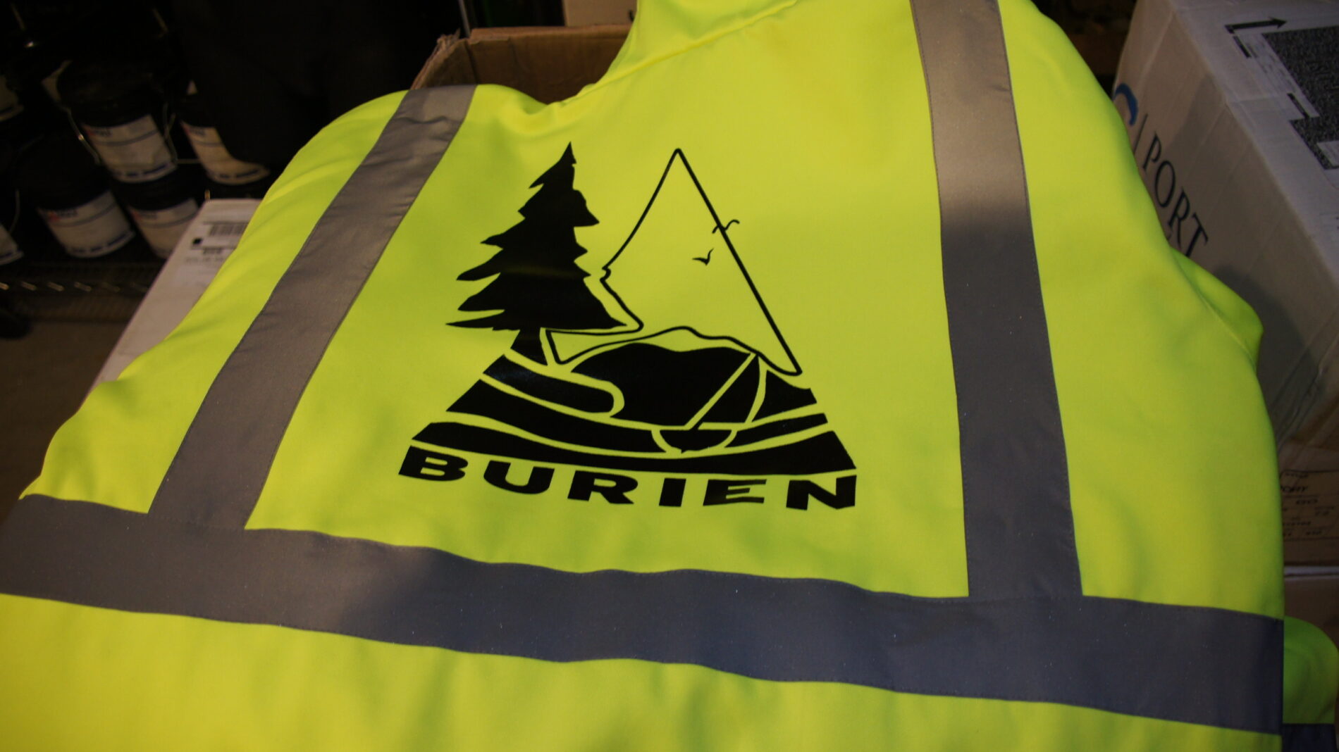 Reflective jackets for City of Burien.
