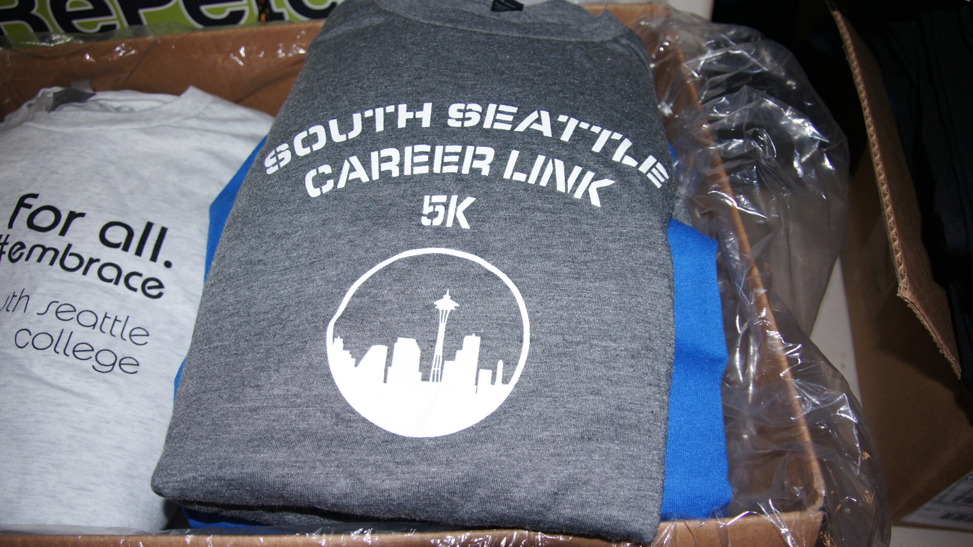 New t-shirts for Run with Jill.