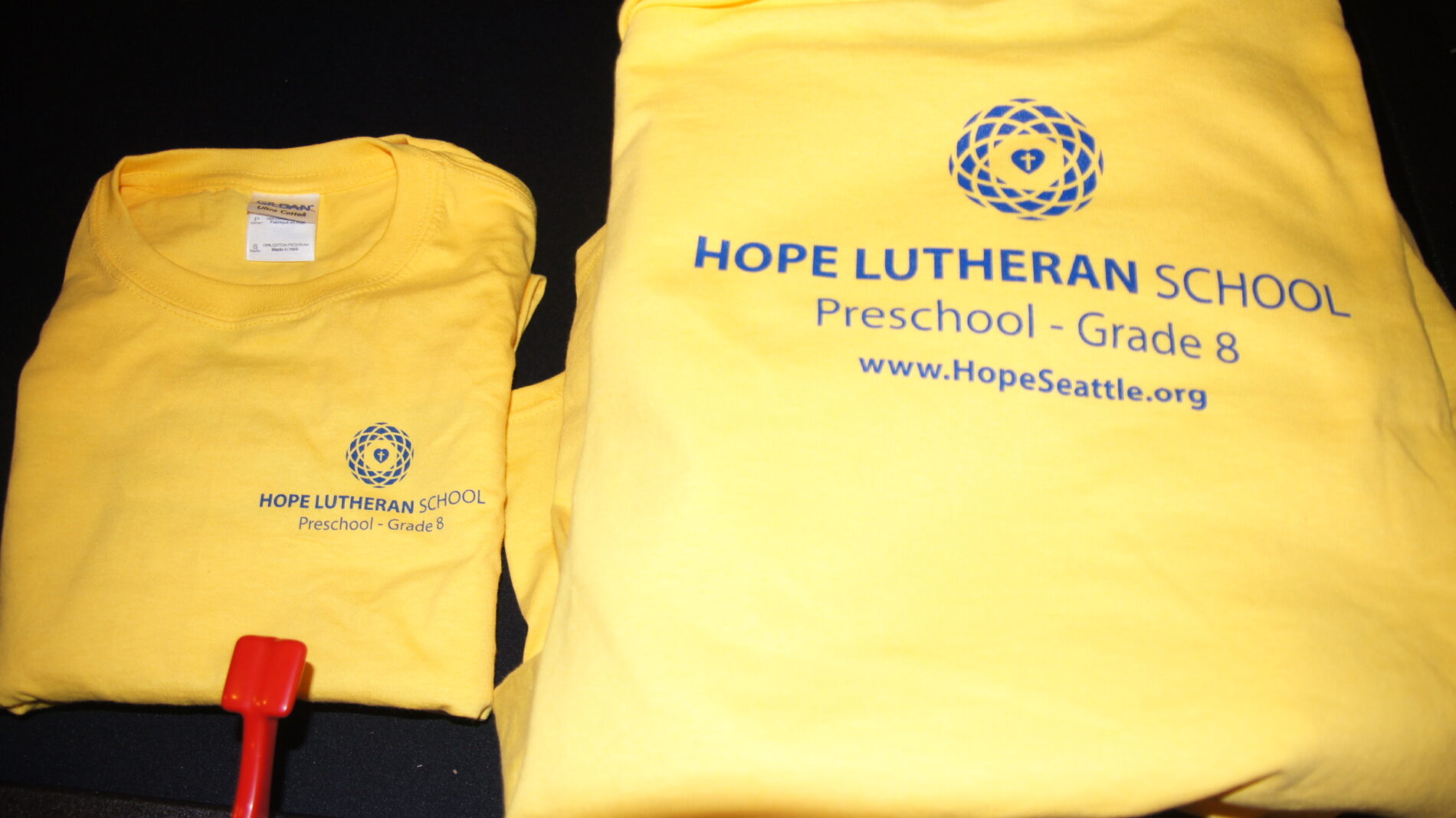 Vacation bible school screen printed t-shirts for Hope Lutheran School.