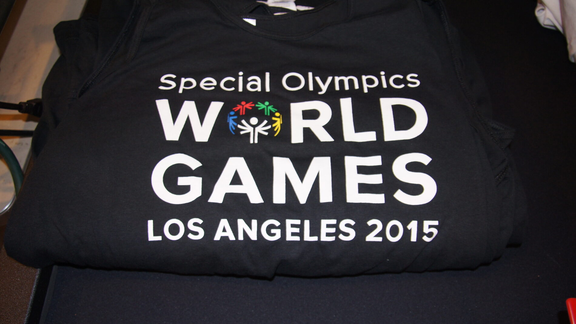 Five color screen printed t-shirts for Special Olympics World Games in Los Angeles!