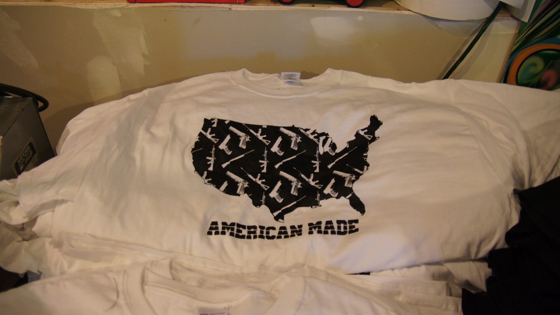 The latest design from Don't Shoot Me clothing.