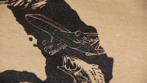 Birthday t-shirt close up