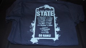 Back of MRHS State Shirts