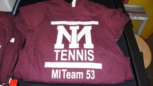 T-shirts for Mercer Island Tennis