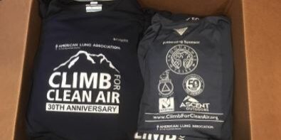 Clean Air Climb T-shirts