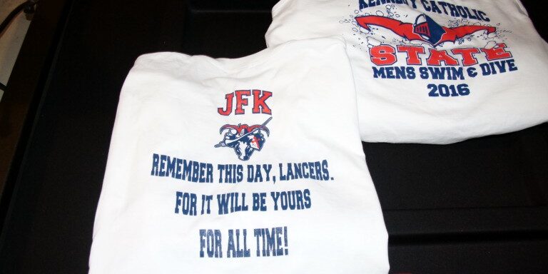 JFK State Swim & Dive T-shirts