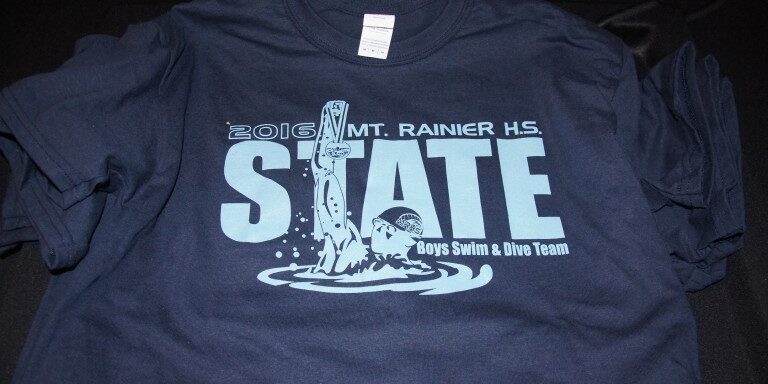 Mt. Rainier HS State T-shirts