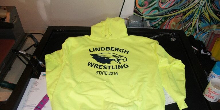 Lindbergh Wrestling Hoodies