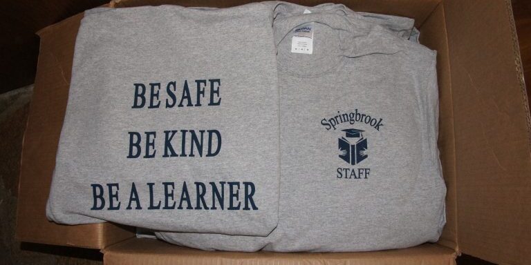 Springbrook Staff Tshirts