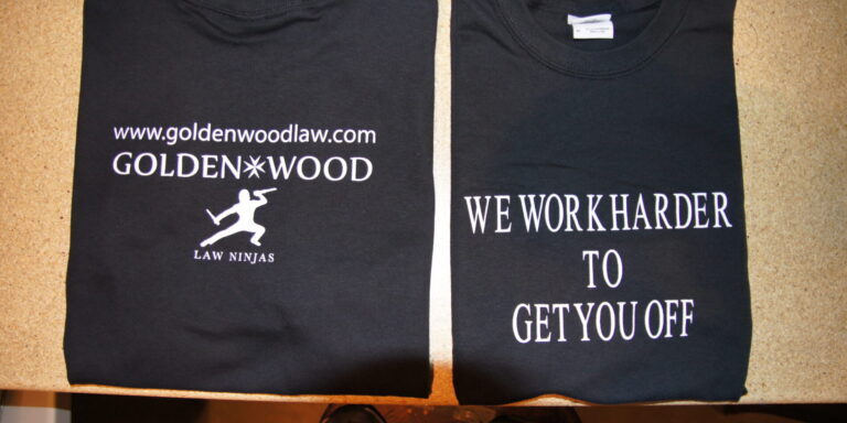 We work harder to get you off! Law Ninjas!