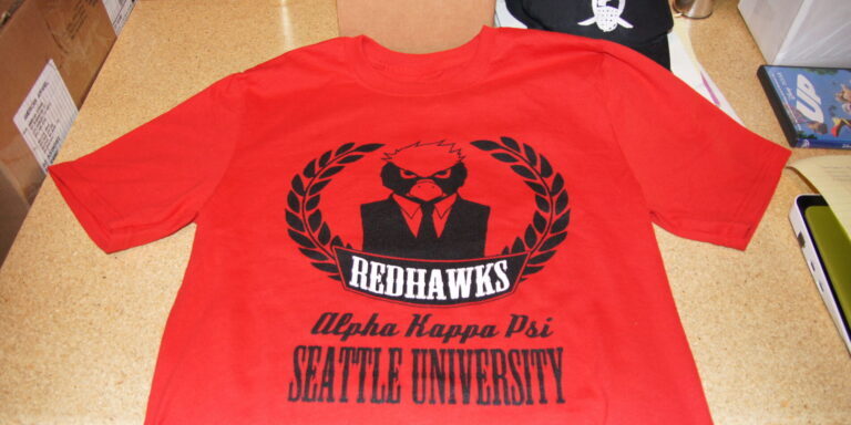 Seattle University Redhawk T-shirts
